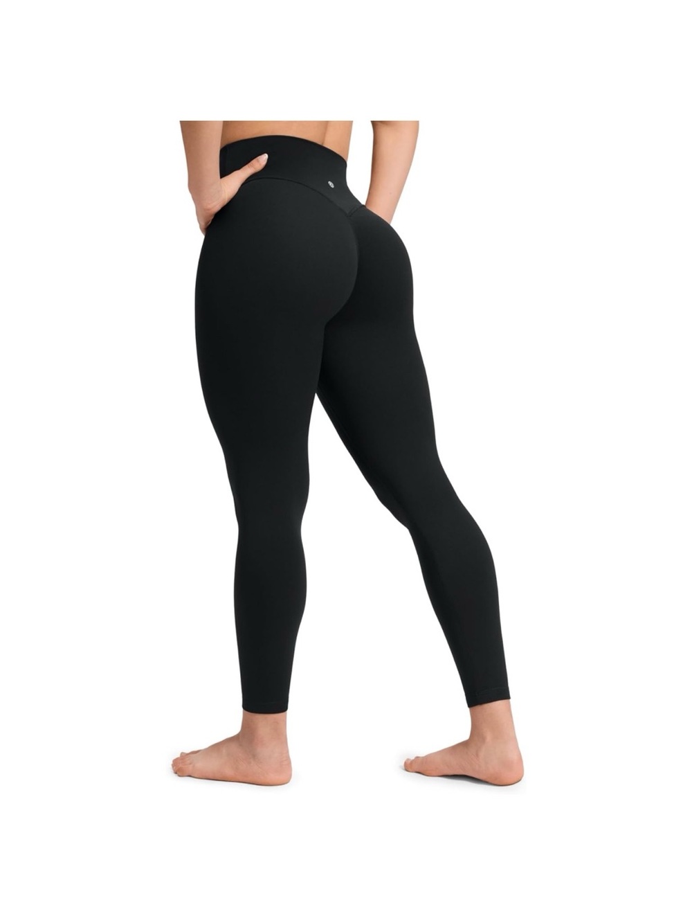 Black High-Waist Sculpting Leggings - Brand: